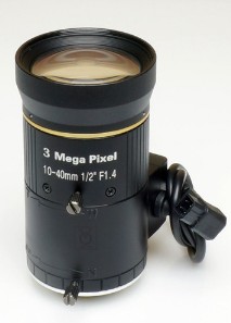 10-40mm变焦监控镜头自动光圈