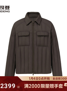 【波司登高级产品线AREAL】2025新款羽绒服男时尚轻奢90鹅绒短款