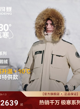 【加厚特供版】波司登极寒90鹅绒冬户外保暖大毛领羽绒服