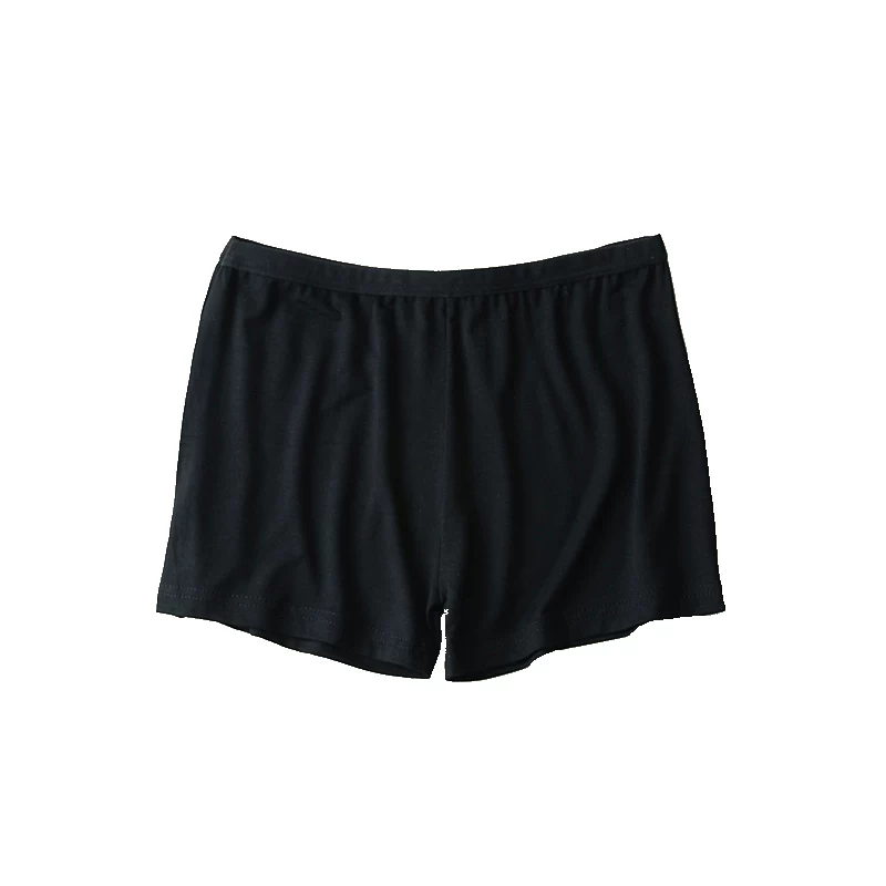 White safe trousers, protective underware, leggings, black thin shorts
