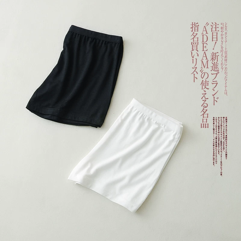 White safe trousers, protective underware, leggings, black thin shorts