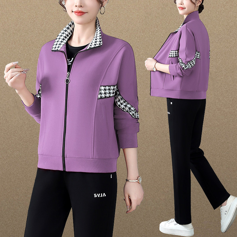 休闲运动服套装女2026初春季新款