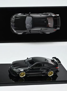 限量版宝马M4 G82 HEC北展限定 全碳黑 SW 1:64 合金汽车模型收藏