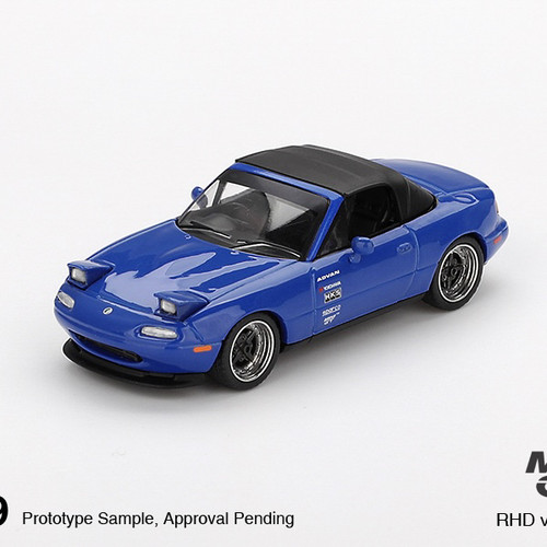 MINIGT 1:64 马自达 Miata MX-5 NA Tuned Version Dark 合金车模