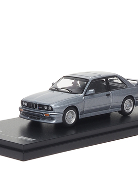 AR BOX 1:64 似真 宝马BMW M3 E30 3系白色 双门合金汽车模型收藏