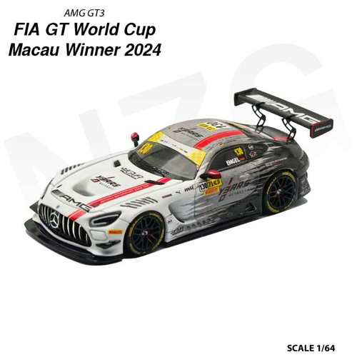 Kilo 1:64 奔驰AMG GT3 马罗·恩格尔 澳门世界杯冠军 合金模型车