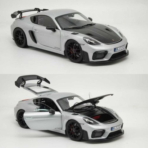 Norev 1:18 保时捷卡曼Cayman GT4 RS 718敞篷 合金全开汽车模型