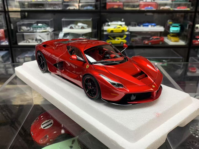 法拉利拉法LaFerrari 汉密尔顿同款 BBR 1:18 合金全开汽车模型红