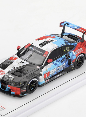 TSM 1:43 宝马M4 GT3 EVO 1#保罗米勒 IMSA耐力赛冠军车 汽车模型