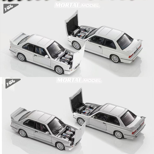 Mortal 1:64 宝马BMW  E30 M3 SPORT EVOLUTION 开盖合金汽车模型