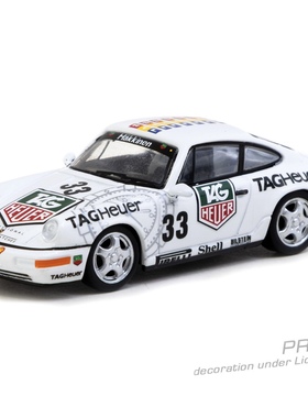 TW 1:64 保时捷911 Carrera 2 Supercup 卡雷拉杯 合金汽车模型