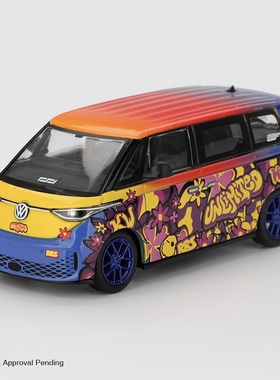 MINIGT 1:64 大众Volkswagen ID.Buzz 巴士 1159# 合金汽车模型