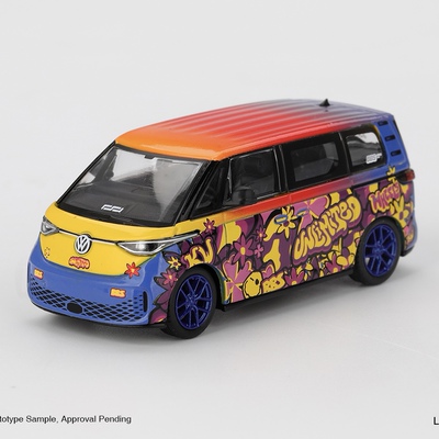 MINIGT 1:64 大众Volkswagen ID.Buzz 巴士 1159# 合金汽车模型