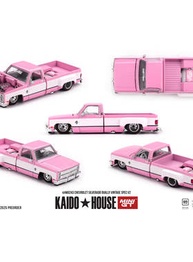 KAIDO MINIGT 1:64 雪佛兰Chevrolet Dually 皮卡 合金开盖模型车