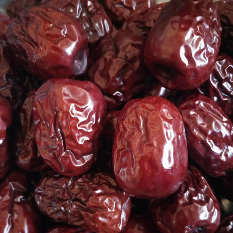 陕北佳县黄河滩枣油枣自然红枣5斤整箱包邮