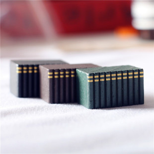 仿哈利波特实木古典书籍dollhouse微缩袖珍书本6分12分bjd配件