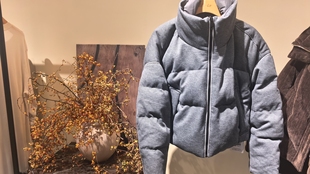 2026冬季新款女装灰色短款羽绒服宽松休闲百搭外套