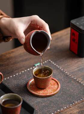 台湾手工陶制茶具品茗杯