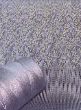 夏季7号蕾丝真丝棉丝光强捻不易散股手编短袖儿童宝宝棉线毛线团