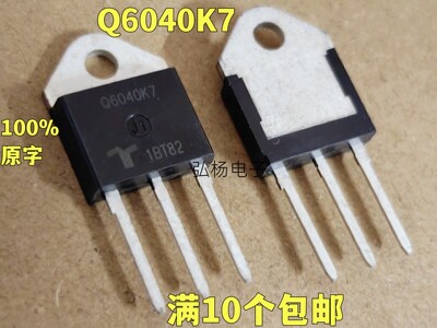 Q6040K7双向可控硅实物拍摄
