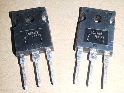 场效应管60APH03实物拍摄