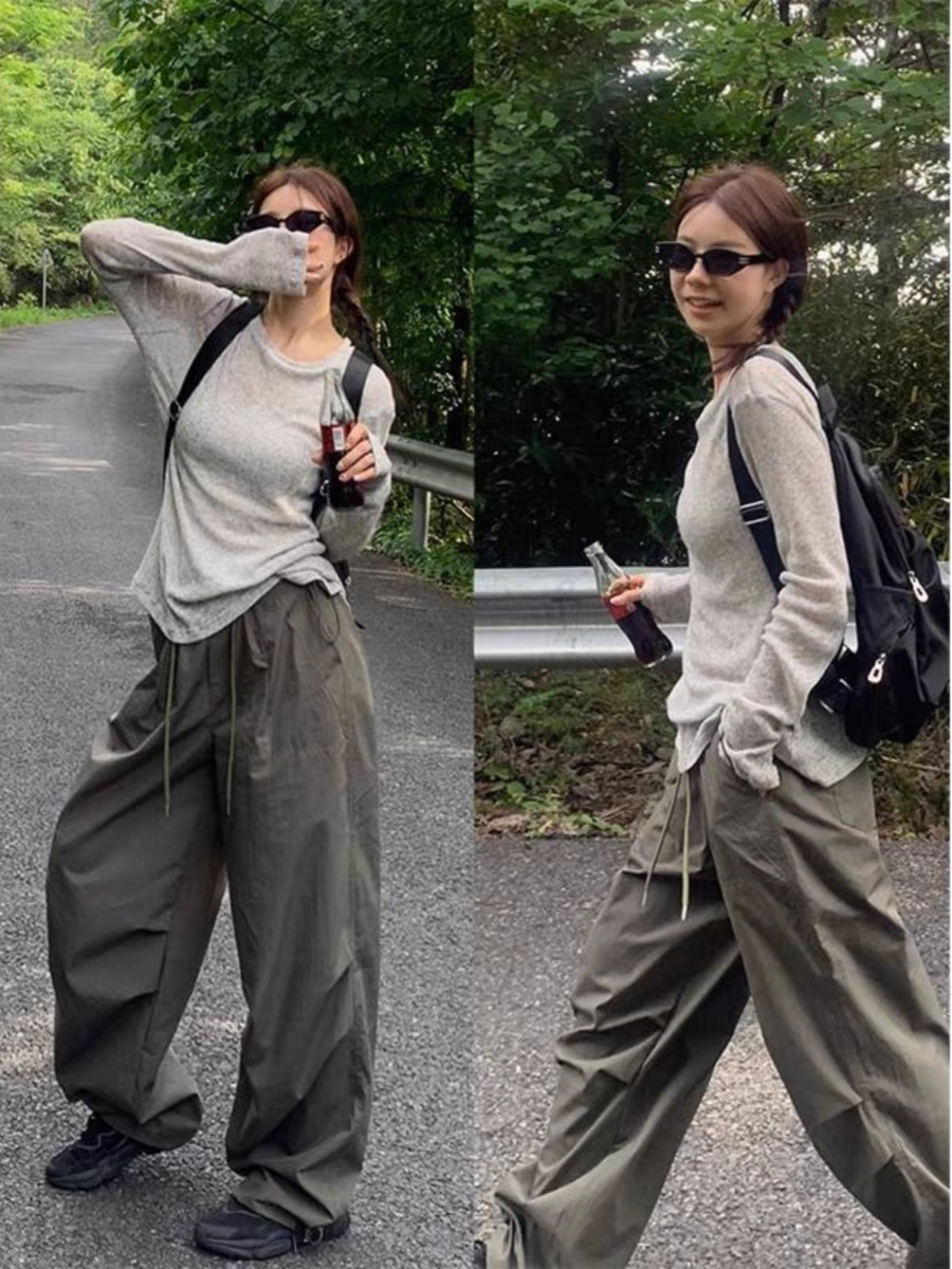 大码美式慵懒防晒空调针织衫女chic夏季薄款微透防晒罩衫长袖上衣