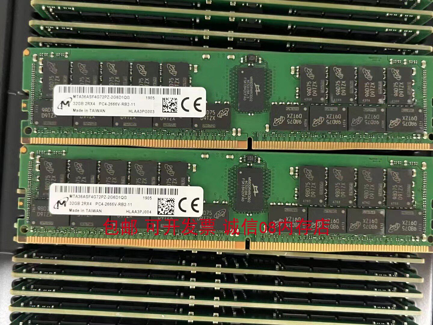 128 Go RAM DDR4 Pour Dell Precision T5820/T7820/T7920 - 4x32Go PC4-2666V ECC Reg