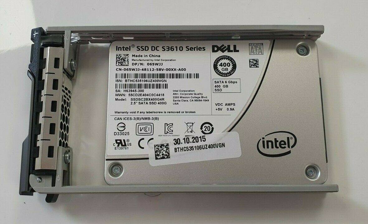 DELL企业R710 R620 R730 T320 R920固态服务器硬盘400G SATA SSD_虎窝淘