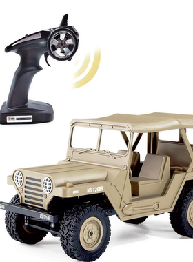 JEEP车 7.4V强劲动力吉普车 1比14 M151 2.4G遥控 全比例