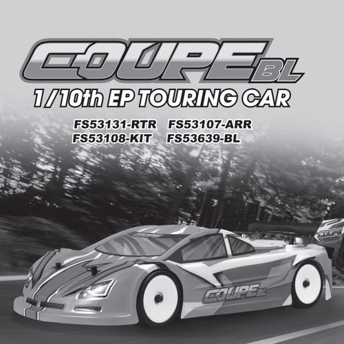 飞神FS  1/10遥控平跑车青少年车辆模型酷派 COUPE 53131 配件一