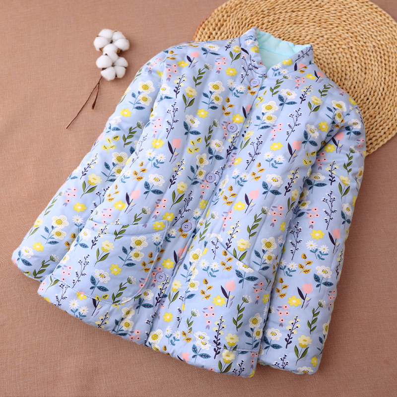 纯棉花纯手工棉衣修身加厚