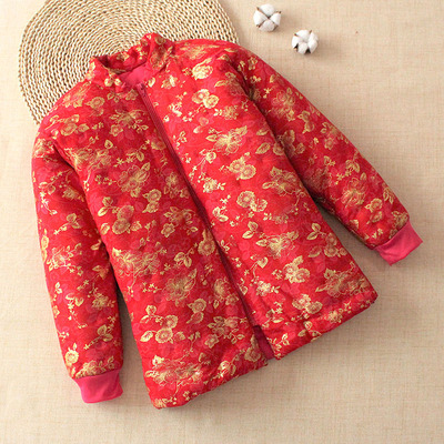 天然棉花填充纯手工缝制棉袄加厚