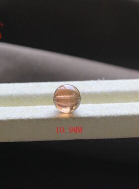 天然碧玺特殊色圆珠隔珠