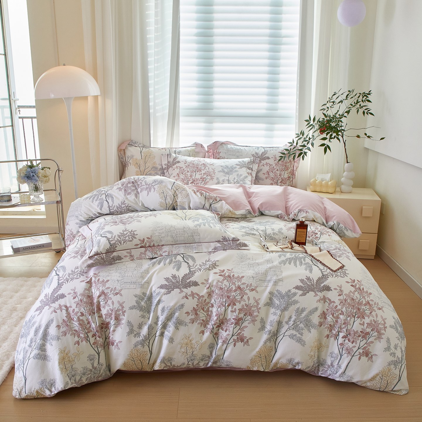 古典民族风1.8m全棉床上四件套2米纯棉被套床单1.5新中式床品春秋