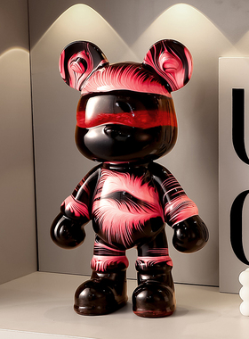 手工树脂DIY流体暴力熊送礼首选