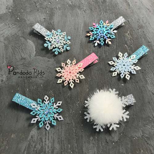 pandodo冰雪奇缘爱莎雪花不掉粉