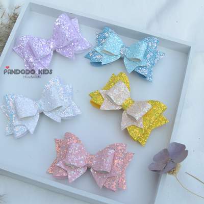 欧美风立体蝴蝶结发夹儿童