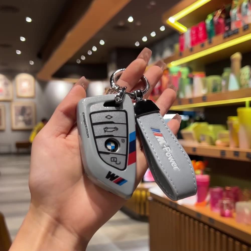 专用宝马车钥匙套新5系3x1x2x3x4x5x6x7刀锋530320lii3包赛道