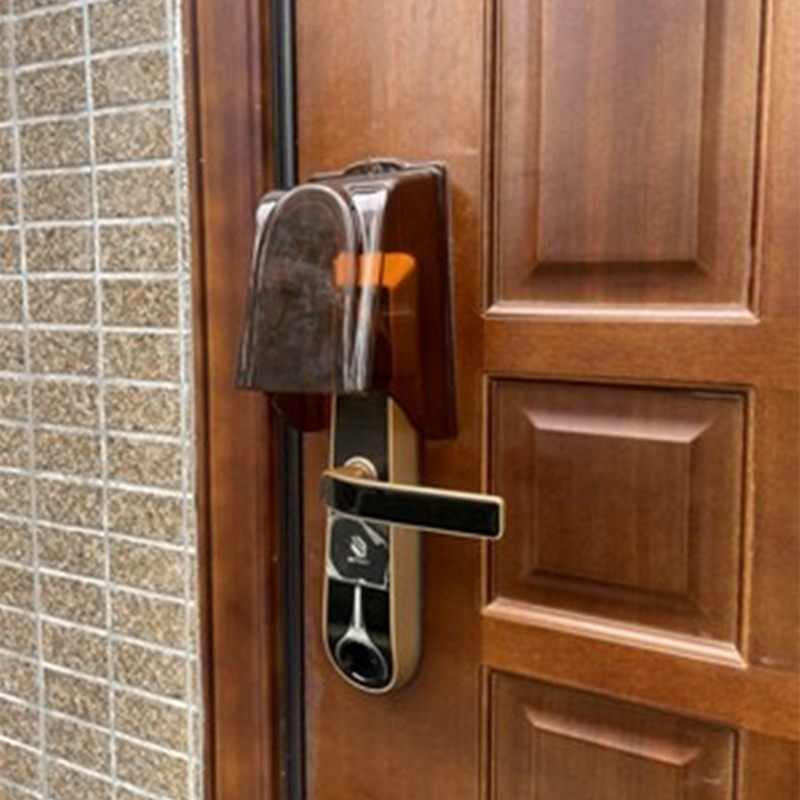 指纹锁防雨罩定制密码锁