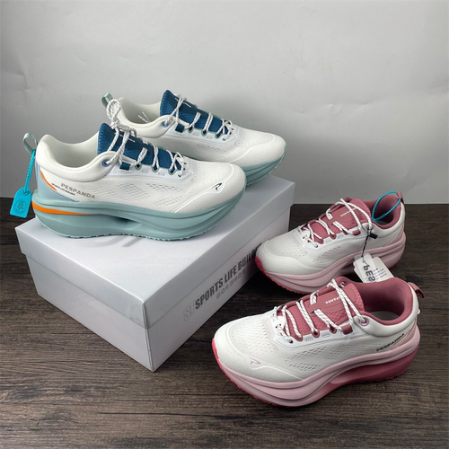 男女休闲慢跑运动鞋网透气高弹