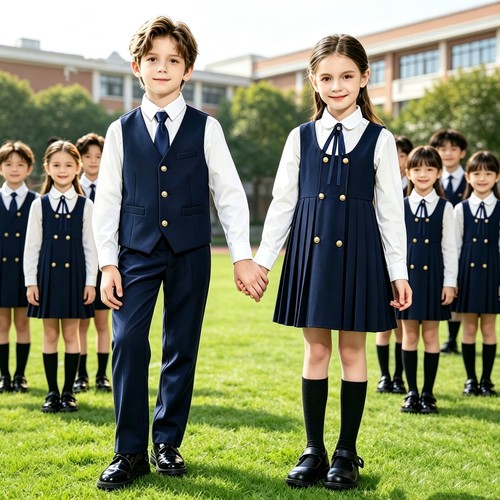 儿童校服英伦风中小学生校班服