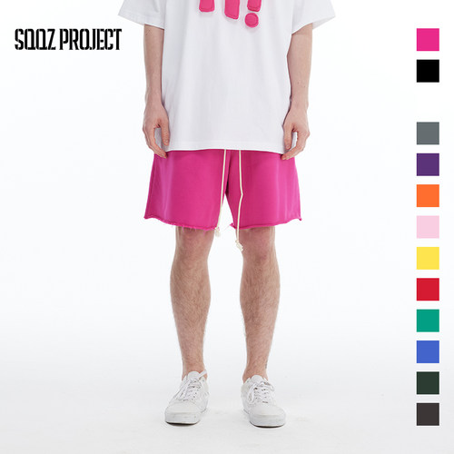 SQQZPROJECT宽松480G卫裤短裤