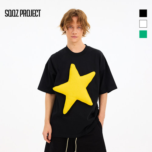 SQQZPROJECT300g宽松短袖T恤