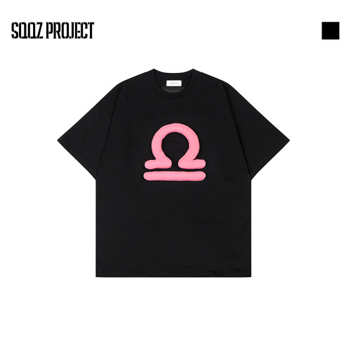 SQQZ新款320G十二星座短袖T恤