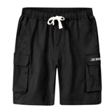 Мужские летние шорты для отдыха, тонкие пляжные штаны, свободный крой