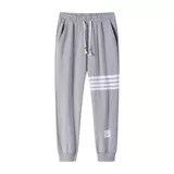 Летние штаны, демисезонные спортивные универсальные повседневные брюки, в корейском стиле, оверсайз