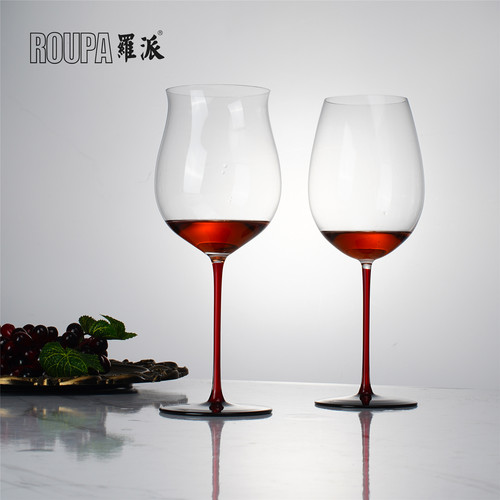 ROUPA罗派 纯手工无铅轻薄细水晶玻璃葡萄酒杯高脚红酒杯欧式酒具