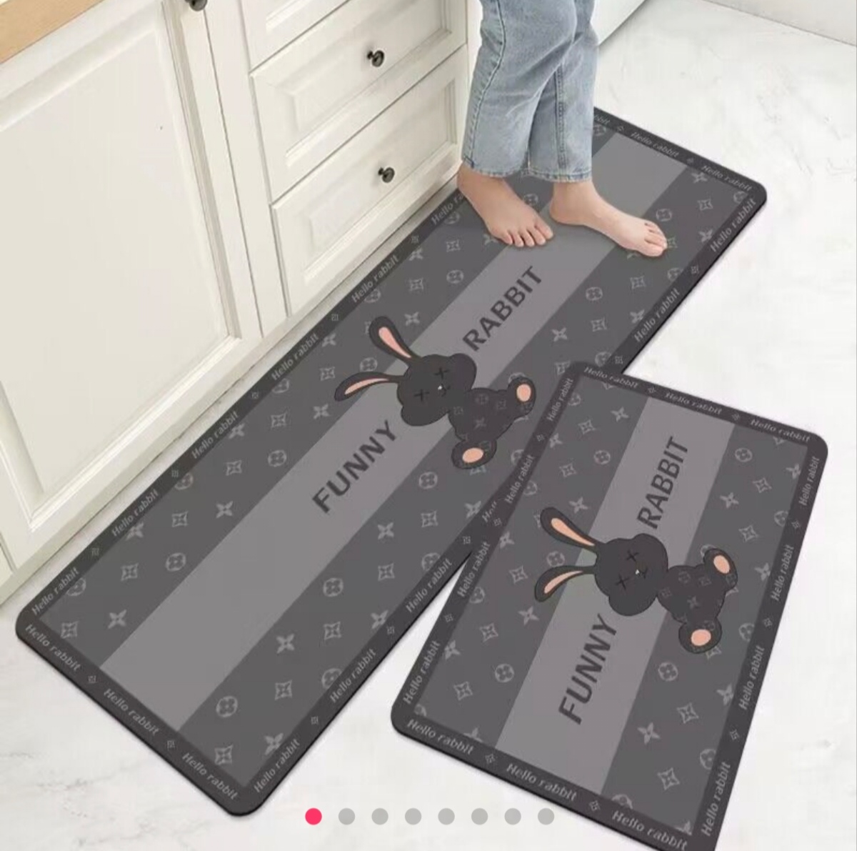 硅藻泥地垫厨房吸水防滑垫洗手间脚垫家用入户门垫可裁剪可定制