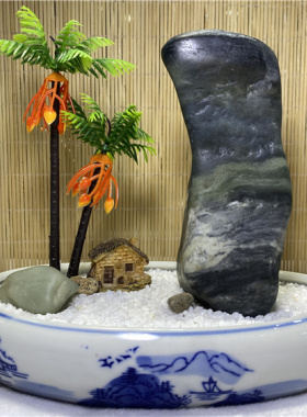 和田玉原石籽料河磨玉手把件把件