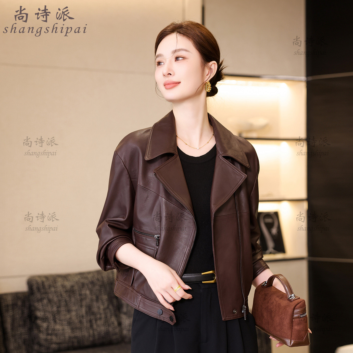 真皮皮衣女短款2025新款春秋季